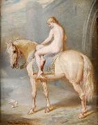 William Holmes Sullivan Lady Godiva France oil painting artist